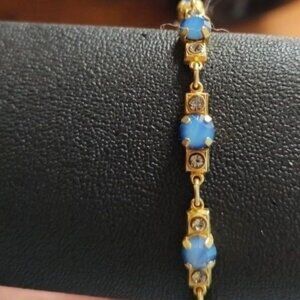 Gift of Nature African Kyanite 14K Gold over .928 Sterling Silver handcrafted
